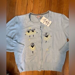Mischief made light blue holiday sweater 🩵 medium
